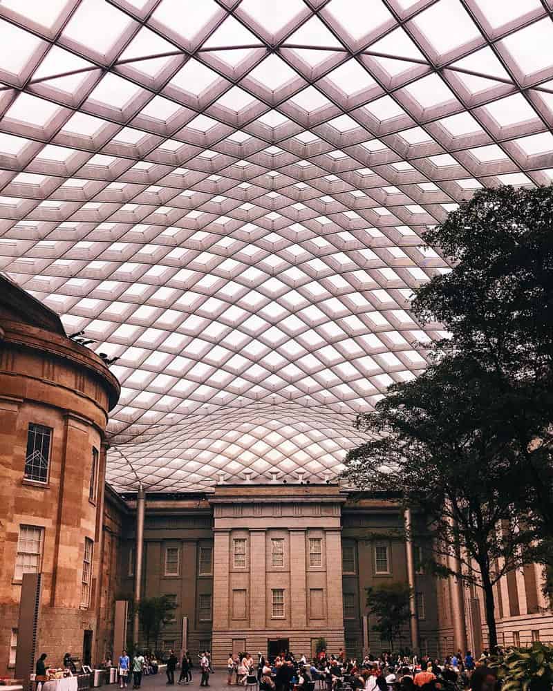 @emilungmus - Kogod Courtyard in downtown Washington, DC - Unique date spots in DC