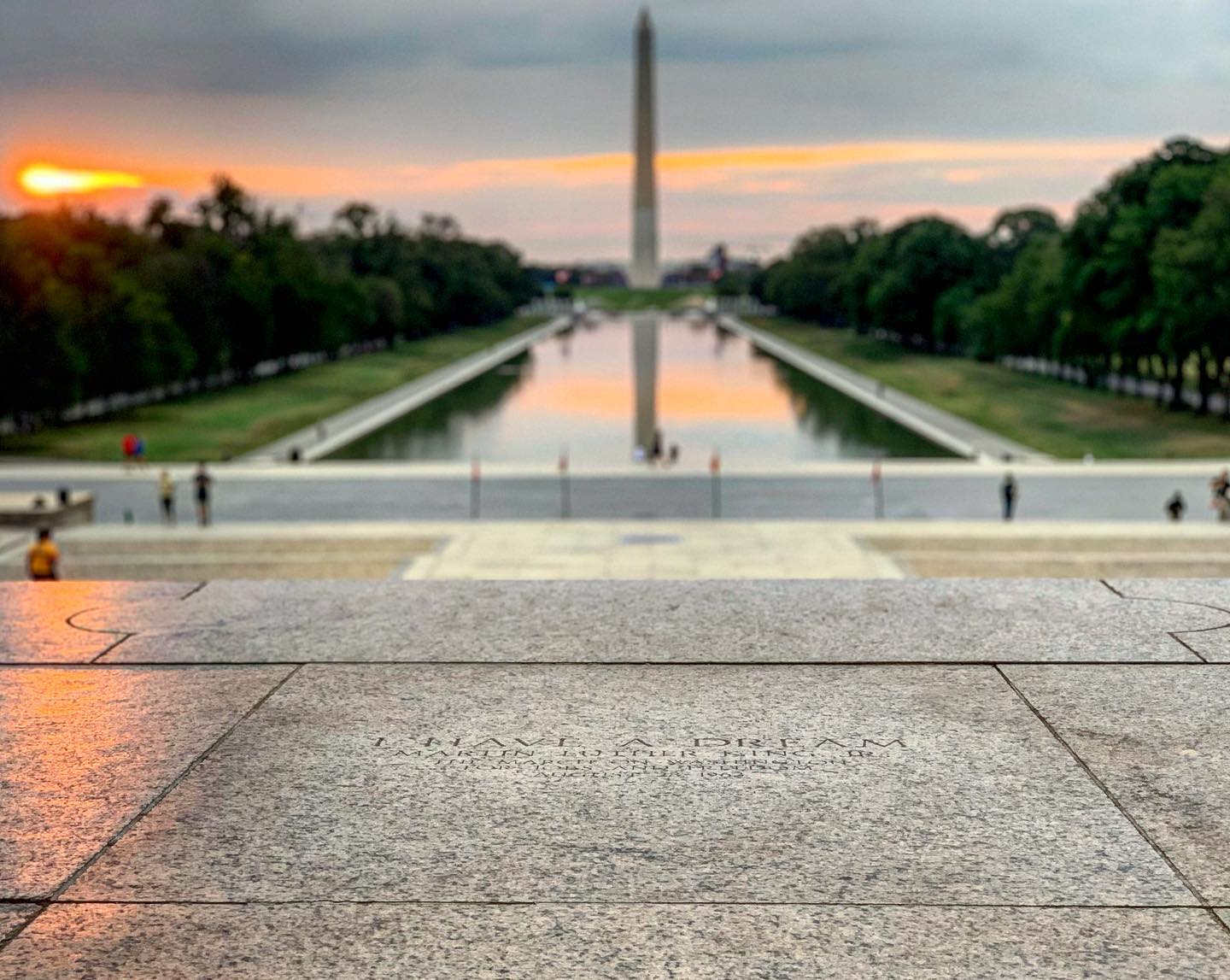 @jennymagee79 - Lincoln Memorial Schritte "Ich habe einen Traum"