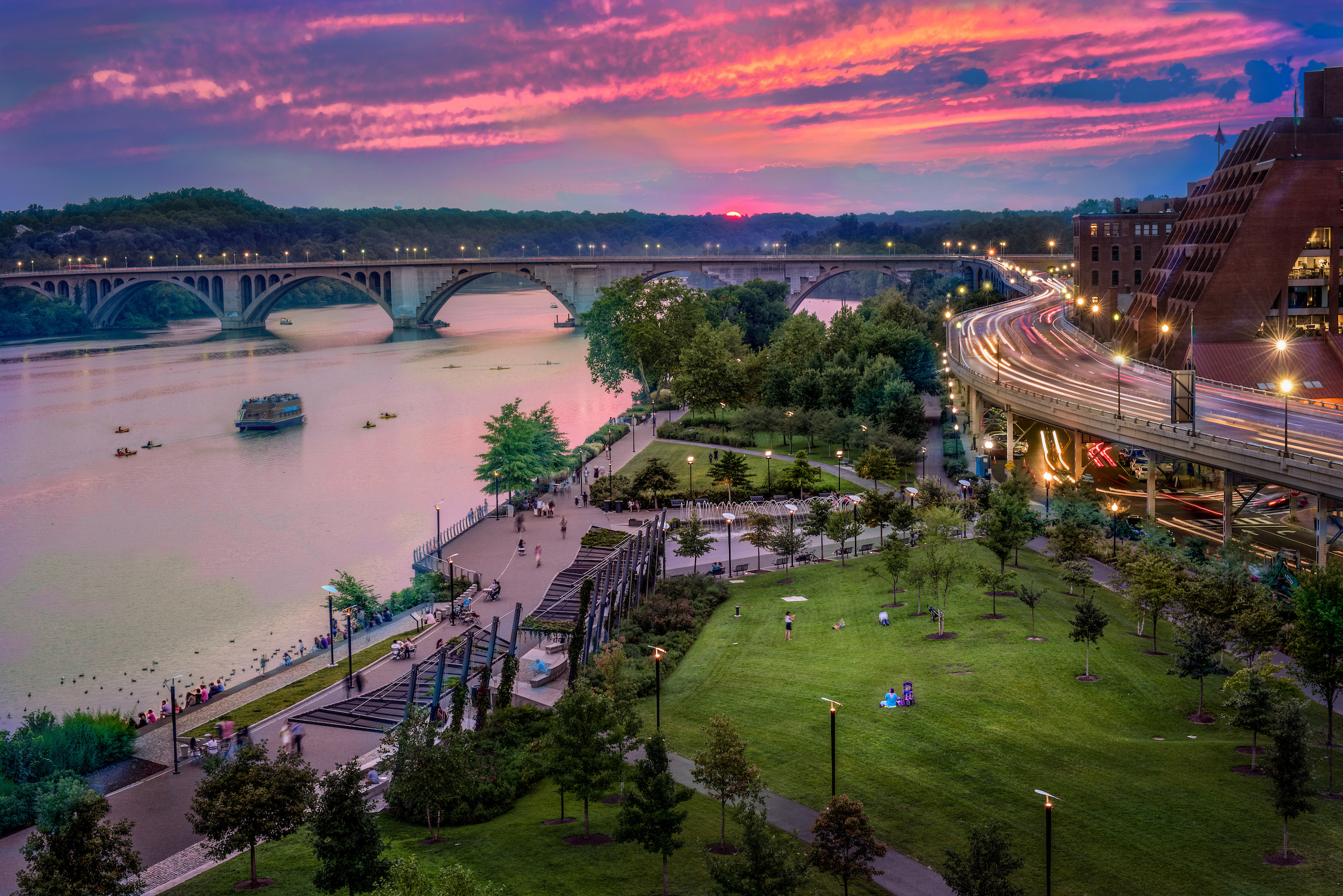 Georgetown Waterfront Park of Washington