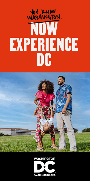 Experience DC banner ad - Family Travelers