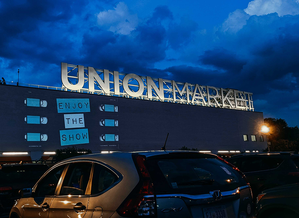Union Market Drive-In Movie Washington, DC