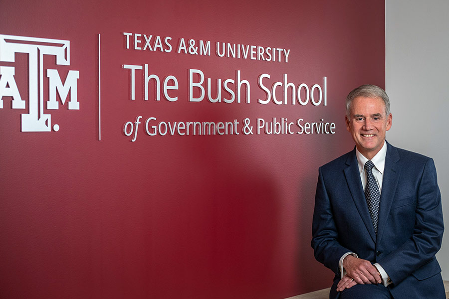Jay B. Silveria, directeur exécutif de la Bush School of Government & Public Service de la Texas A&M University à Washington, DC