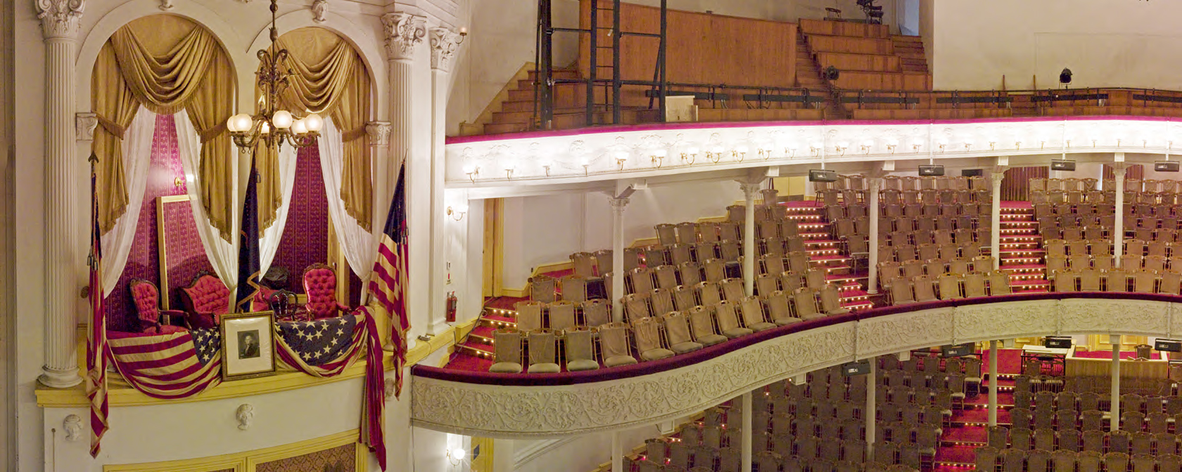 Vista panoramica del teatro Ford