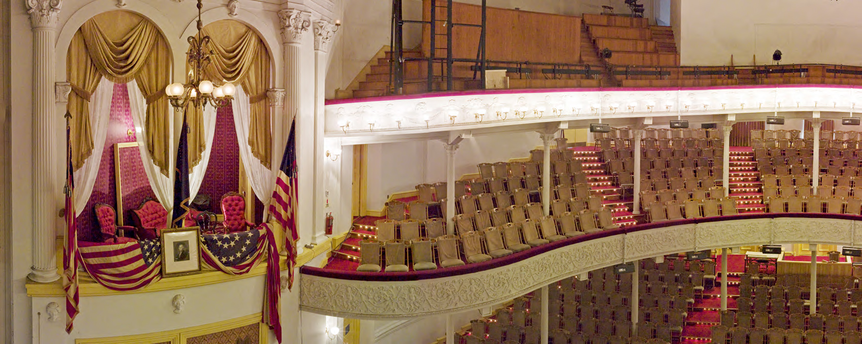 Vue panoramique du théâtre Ford