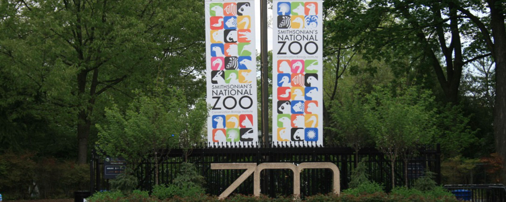 Banner do zoológico