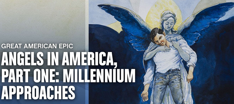 Angels in America Part XNUMX: Millennium Approaches의 포스터