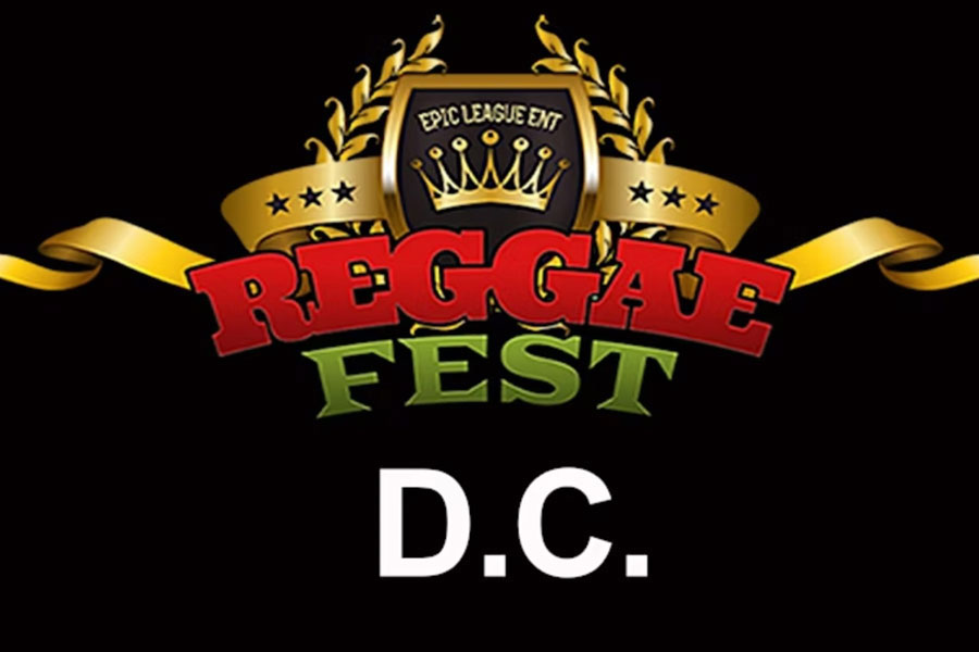 Graphic of Reggae Fest D.C. MLK Weekend logo
