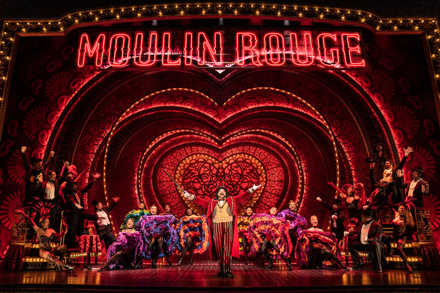 Stage production of 'Moulin Rouge! The Musical!'