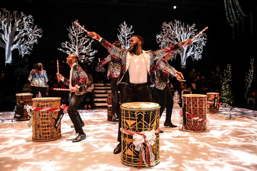 Il magico spettacolo musicale natalizio di Step Afrika!