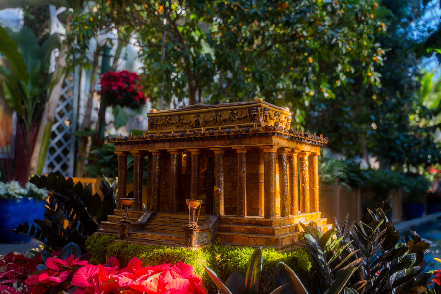 Ausstellung der saisonalen Begrünungen im US Botanic Garden