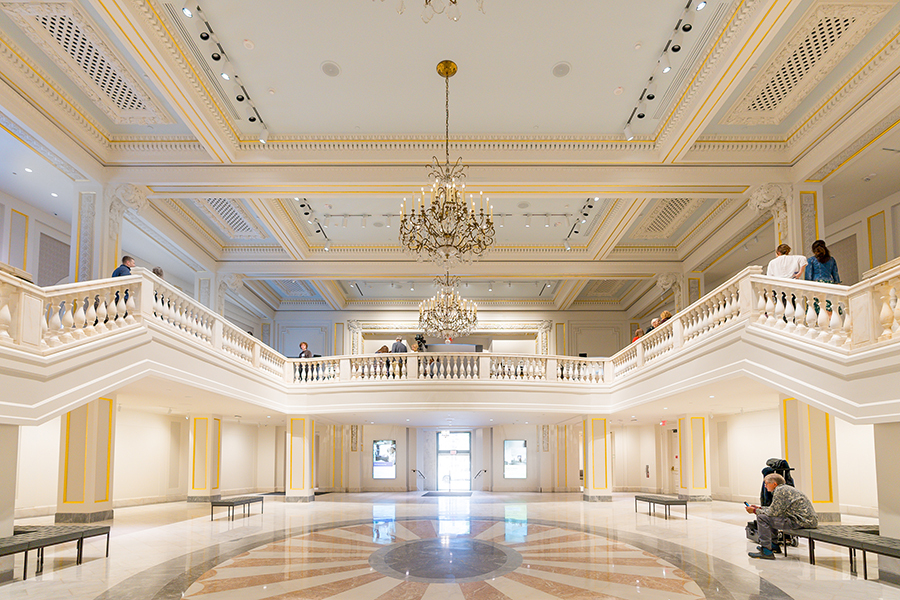 Intérieur du Musée National de la Femme dans les Arts