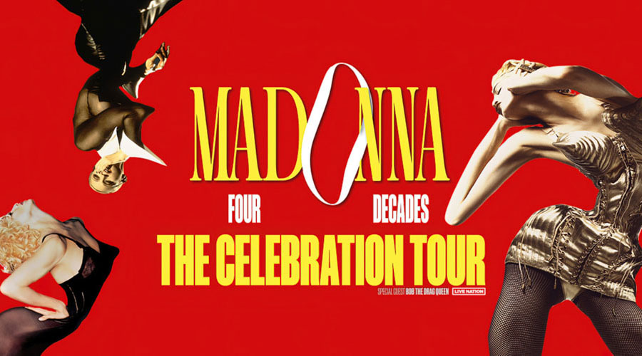 Grafica del tour della Madonna