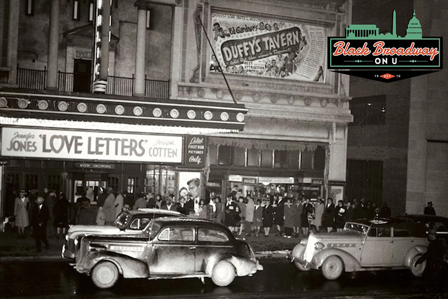 Historisches Foto von Black Broadway on U