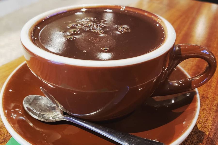 Chocolat chaud de Pitango Gelato