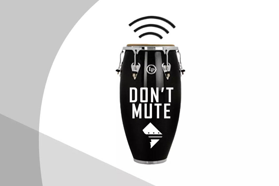 Graphic for Don’t Mute DC in collaboration with Go-Go Museum 