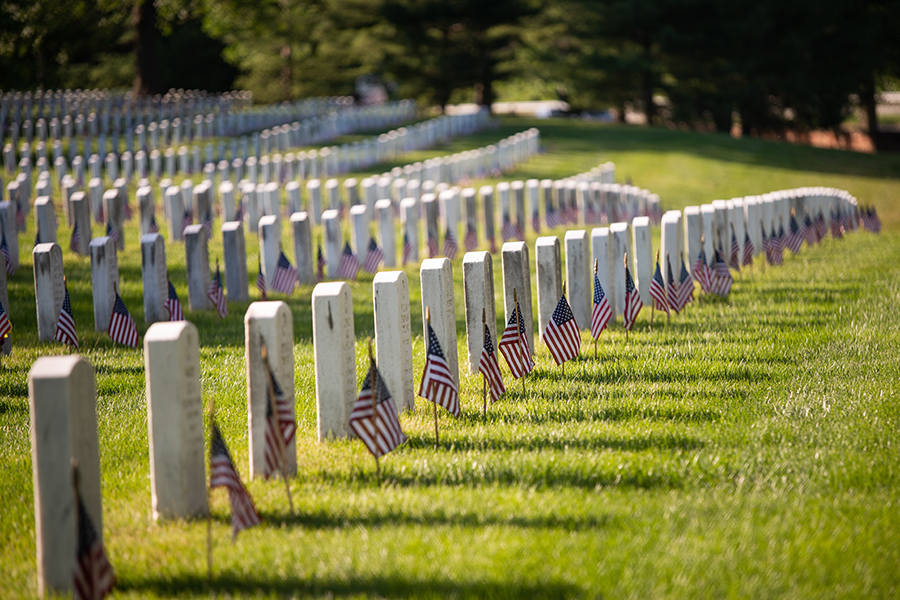 Cemitério Nacional de Arlington - Memorial Day