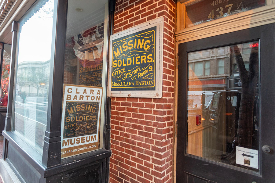 Clara Barton Museum für vermisste Soldaten