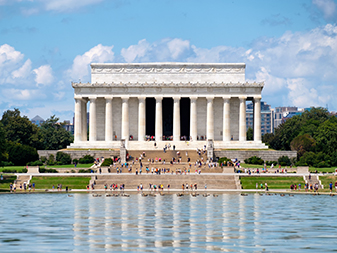 Lincoln Memorial in Summer