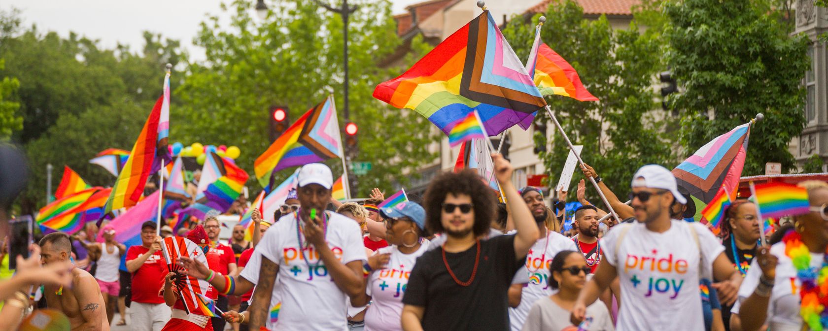 Kopfzeile der Capital Pride Parade