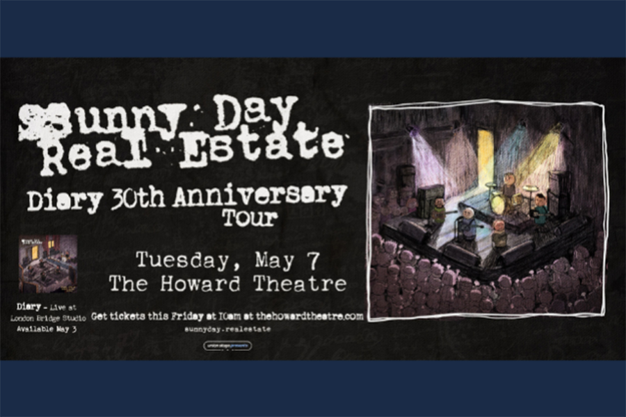 Sunny Day Real Estate – Tour do 30º aniversário do diário