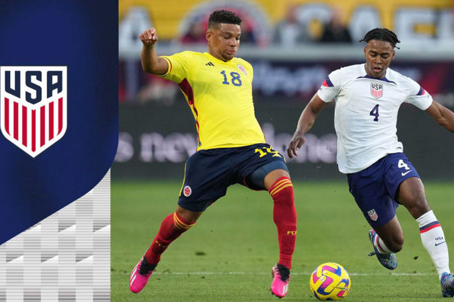Nazionale di calcio maschile degli Stati Uniti contro la Colombia
