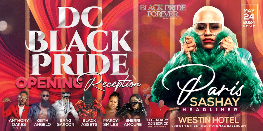 Serata di apertura del DC Black Pride 2024