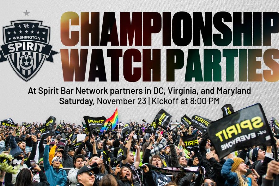 Washington Spirit Championship Watch Parties