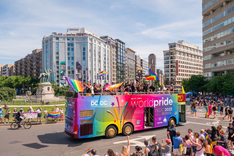 Pride Parade WorldPride Bus