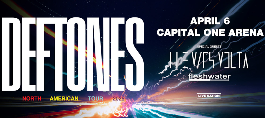 Graphic for Deftones North America Tour at Capital One Arena 