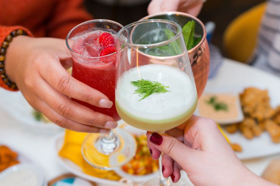 Binge Bar mocktails