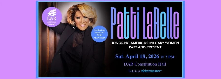 Patti LaBelle at DAR Constitution Hall