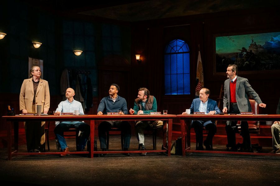 'The Minutes' at Keegan Theatre (cast)