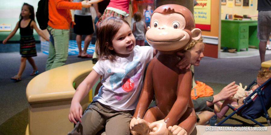 'Curious George: Let's Get Curious!' at National Children's Museum