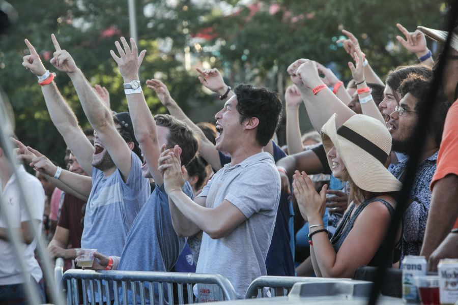 DC JazzFest crowd