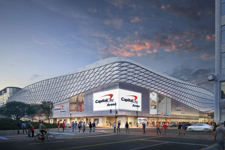Capital One Arena New Rendering