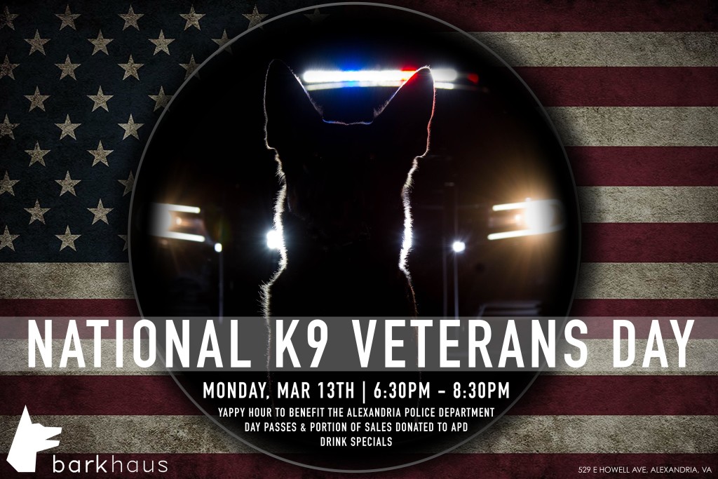 National K9 Veterans Day Washington DC