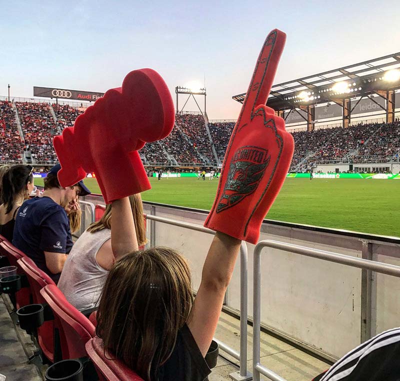 @abc7dc - Young fan at D.C. United game at Audi Field - The best things to do in Washington, DC