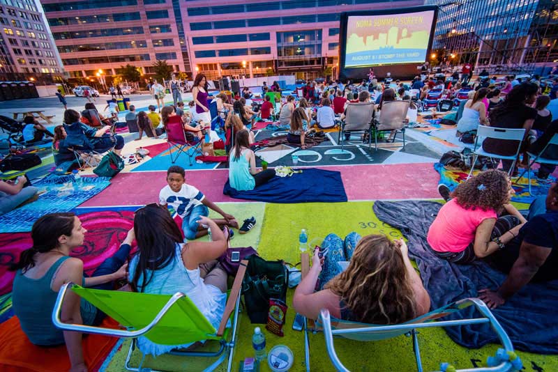 NoMa Summer Screen - Outdoor Summer Movies In Washington, DC