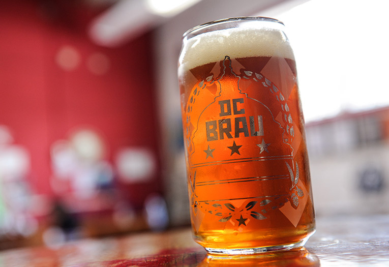 Bier von der DC Brau Brewing Company - Lokale Brauereien in und um Washington, DC