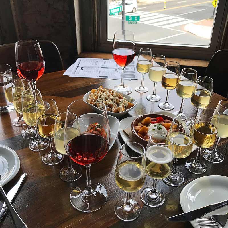 @dc_foodlover - Cidery and pintxos from ANXO cidery in Bloomingdale - Where to eat in Bloomingdale