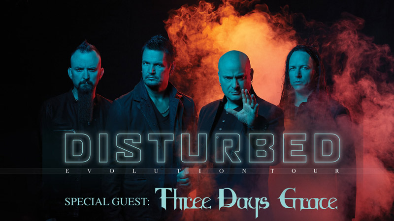 Disturbed concert at Capital One Arena - Winter concerts in Washington, DC