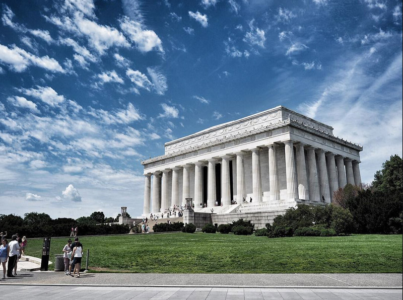 @dwissman - 國家廣場林肯紀念堂的夏天 - 華盛頓特區的紀念碑和紀念碑