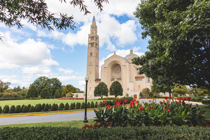 Basilica del Santuario Nazionale dell'Immacolata Concezione a Brookland - Punti di riferimento a Washington, DC