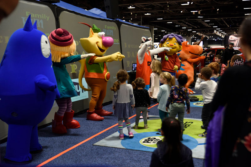 Family Fun Zone at the Washington Auto Show - Events this spring for the whole family in Washington, DC