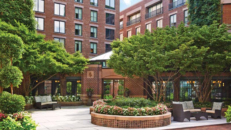 The Four Seasons Hotel in Georgetown - Nachhaltige Veranstaltungs- und Tagungsräume in Washington, DC