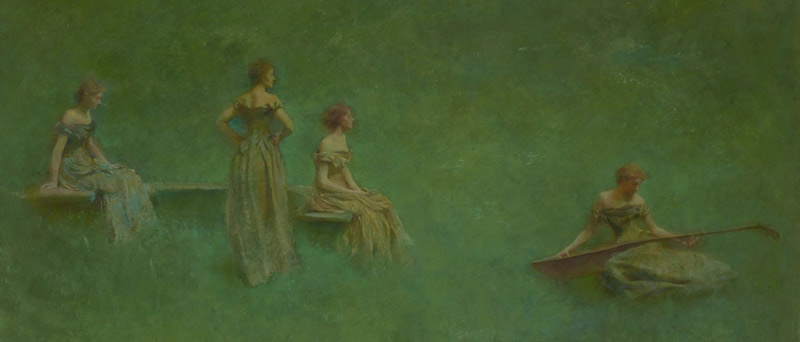 Dewing's Poetic World exhibit at the Freer Sackler Gallery - Free exhibits on the National Mall in Washington, DC