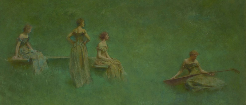 Exposição Dewing's Poetic World na Freer Sackler Gallery - Exposições gratuitas no National Mall em Washington, DC