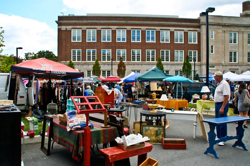 Mercado de pulgas de Georgetown - Upper Northwest - Washington, DC