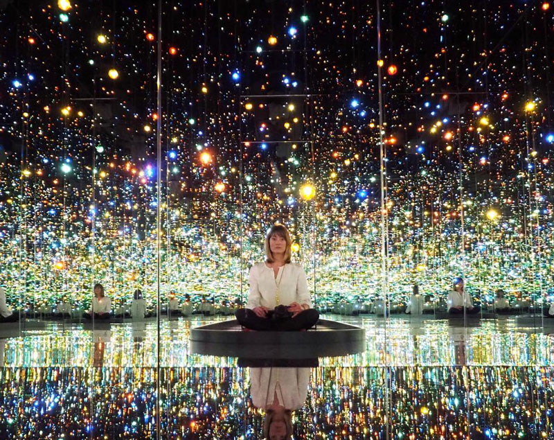 @golightly - Yayoi Kusamas Infinity Mirrors-Ausstellung im Hirshhorn - Museumsausstellungen in Washington, DC,