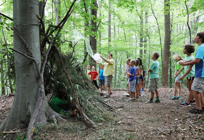 Students at Potomac Overlook Regional Park in Virginia - Things to do in Arlington near Washington, DC